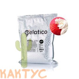 Смесь для мороженого "GELATICO" SOFT  "Клубника со сливками", 1кг